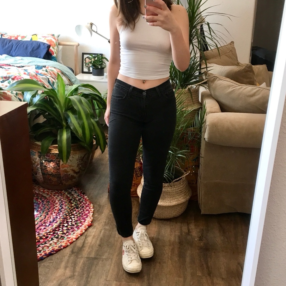 Levi’s Black 710 Super Skinny Jeans